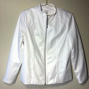 TanJay White Jacket for Women, Sz 6P
